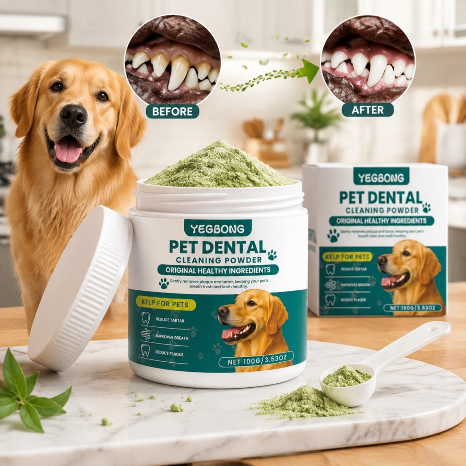 Dog Teeth Cleaning Powder Baki - Teeth Whitening Mouthwash review and price
