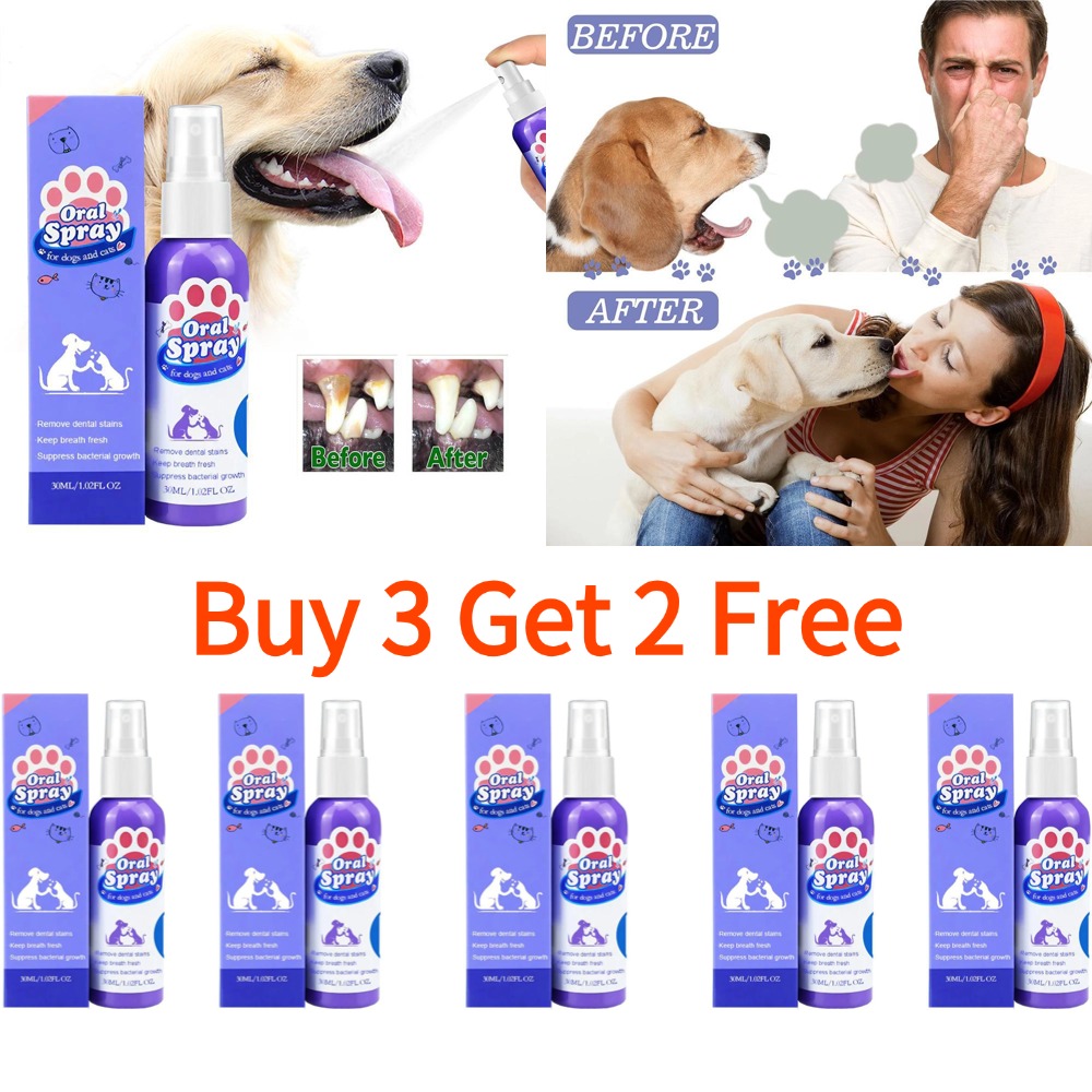 Pet Mouth Spray,Fresh Breath & - Teeth Whitening Mouthwash review and price